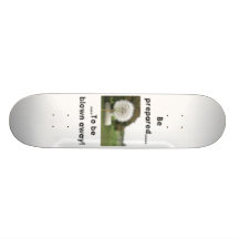 soufflé loin ! skateboards cutomisables