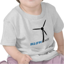 soufflez-moi turbine de vent t-shirt