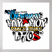 Soul Crime - The Original Hip Hop Dance Style! Print