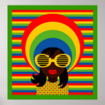 Soul Diva Funky Girl Poster from 14.95