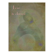 Soul Mate Aura Eternal Love Postcard