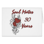 Soul Mates 30 Years Card