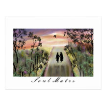"Soul Mates"Postcard"*