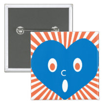 souls, be surprised blue heart ver. pins