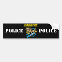 Soumission de la police K9 Adhésif Pour Voiture