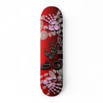 Sound Identity Red Skateboard