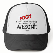 Sound of Awesome Funny Hat Cap Humour