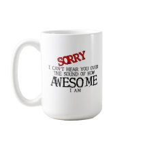 Sound of Awesome Funny Mug Humour