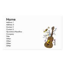 sound of nature business card