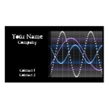 Sound Wave Design 01 - business cards