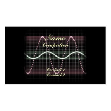 Sound Wave Design 02 - business cards