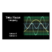 Sound Wave Design 03 - business cards