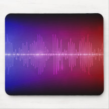 Sound Wave Mouse Mats