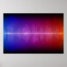 Sound Wave Print