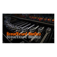 Soundboard Music Business Card Template
