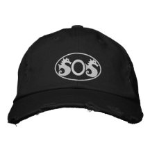 Sounds of Silence (SOS) Seahorse Embroidered Hat