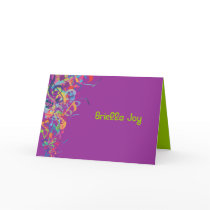 SOUNDS OF THE TORAH Bat Bar Mitzvah Thank you card
