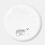 SoundsofNatureWhite Magnet