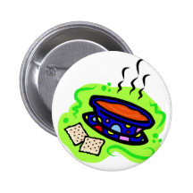 Soup Pinback Buttons