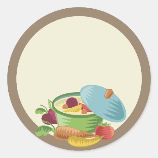 soup stew homemade kitchen cooking gift stickers