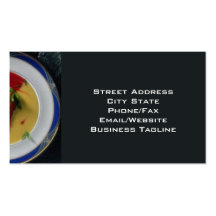 Soups Business Card Template