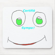 SOURIRE CERTIFIE SYMPA 1.PNG TAPIS DE SOURIS
