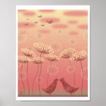 Sous la copie d'illustration de dentelle de la Rei Posters