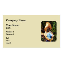 Sousaphone Marching Away Business Card Templates