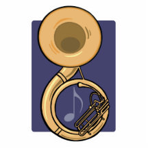 sousaphone photo cutouts