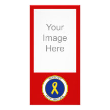 Soutenez notre ruban de troupes photocarte personnalisée