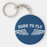 Soutenu pour piloter des ailes porte-clef