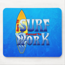 Soutenu pour surfer obligatoire pour travailler tapis de souris
