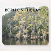 Soutenu sur le bayou tapis de souris