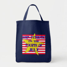 Soutenu sur le quatrième des produits de juillet sac