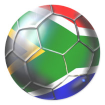 South Africa 2010 / 2011 Soccer Gifts Round Sticker