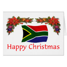 South Africa Christmas Greeting Card