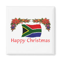 South Africa Christmas Magnets