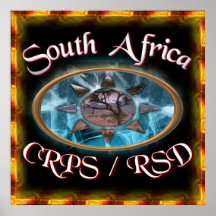 South Africa CRPS/RSD Awareness Print
