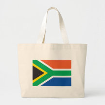 South Africa Flag Canvas Bags