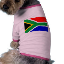 South Africa Flag Pet T-shirt