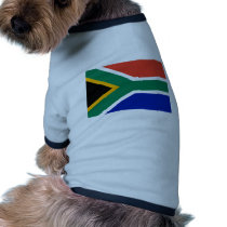 South Africa Flag Doggie Shirt