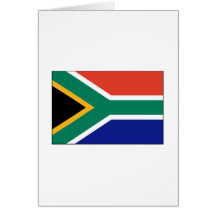 South Africa FLAG International Greeting Cards