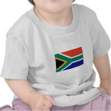 South Africa FLAG International Tees