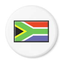 South Africa Flag Refrigerator Magnet