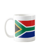 South Africa Flag ~ Map Mug