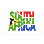 South Africa + flag Rechthoek Sticker