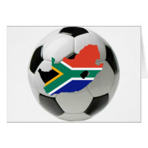 South Africa football Greeting Card