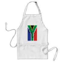 South Africa RSA African flag Apron