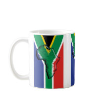 South Africa RSA African flag Mugs