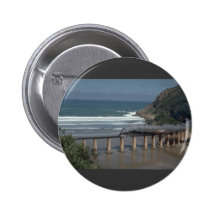South Africa, SAR 2700 class with train on bridge Button